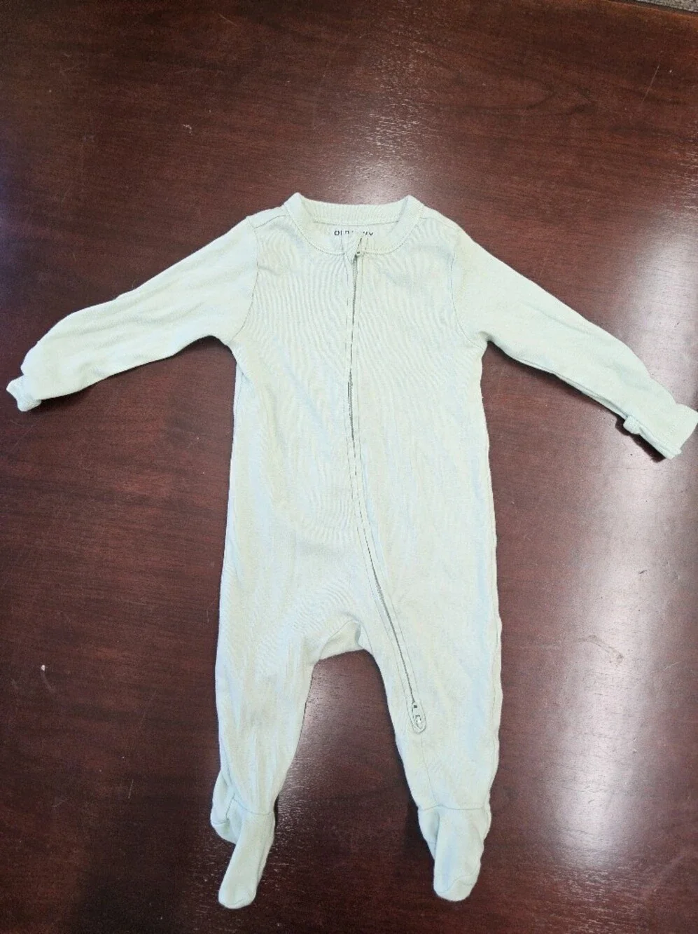 Bundle Of Old Navy Two Way Zipper Footed One-Pieces 3-6 Months